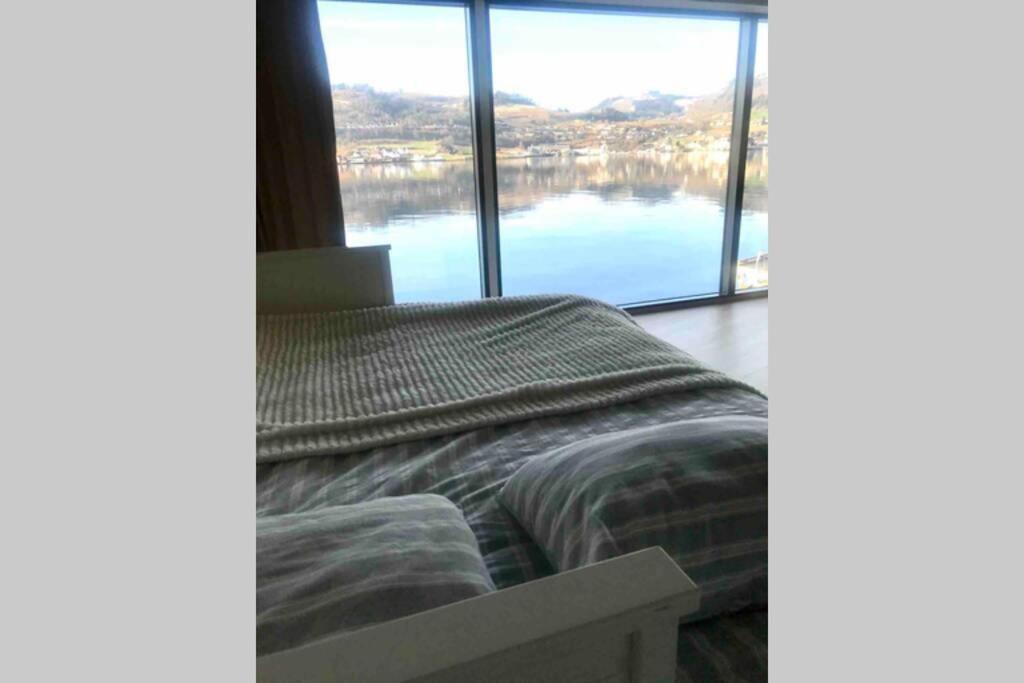 Panoramaresort In Hardangerfjorden Leilighet I Sjokanten Ved Hardangerfjorden For 7 Personer Boat , Sauna,Kajak, Sup For Rent Øystese Dış mekan fotoğraf