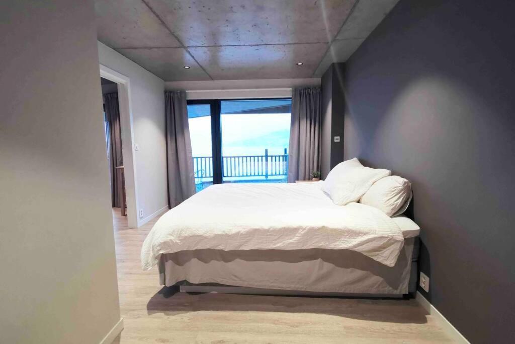 Panoramaresort In Hardangerfjorden Leilighet I Sjokanten Ved Hardangerfjorden For 7 Personer Boat , Sauna,Kajak, Sup For Rent Øystese Dış mekan fotoğraf