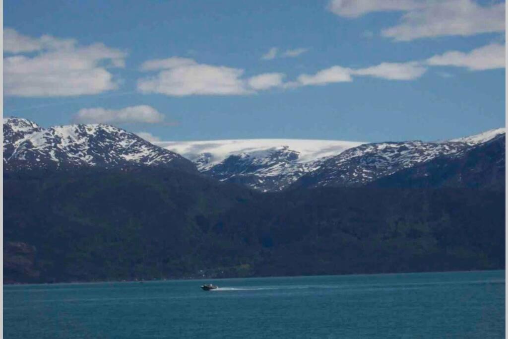 Panoramaresort In Hardangerfjorden Leilighet I Sjokanten Ved Hardangerfjorden For 7 Personer Boat , Sauna,Kajak, Sup For Rent Øystese Dış mekan fotoğraf