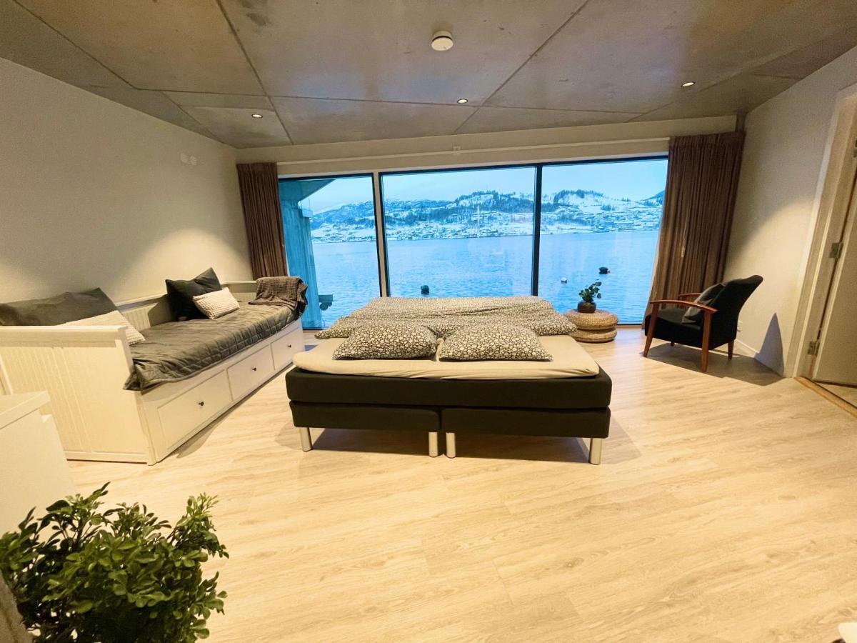 Panoramaresort In Hardangerfjorden Leilighet I Sjokanten Ved Hardangerfjorden For 7 Personer Boat , Sauna,Kajak, Sup For Rent Øystese Dış mekan fotoğraf
